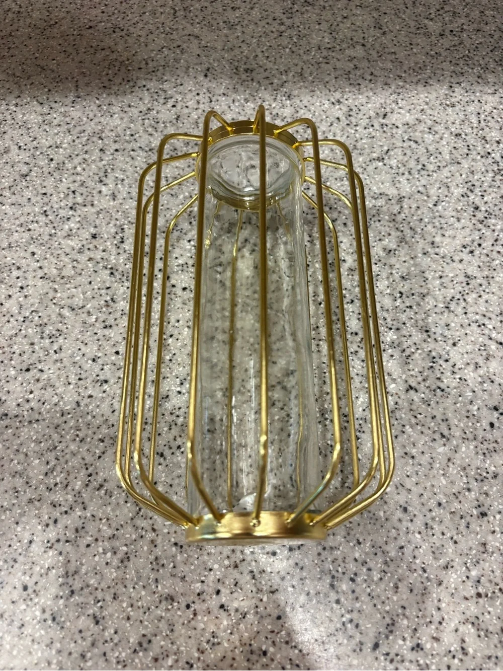 Flower Plant Glass Vase Lantern Vases Ornaments Flower Arrangement Smeared